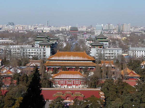 Mille motivi per iniziare a studiare cinese - Pechino vista da parco Beihai