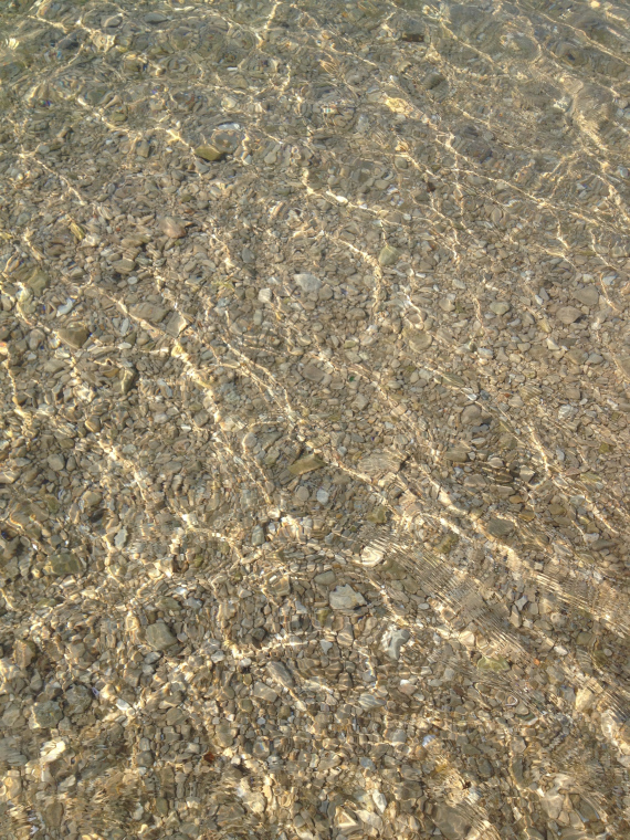 Cristal clear water