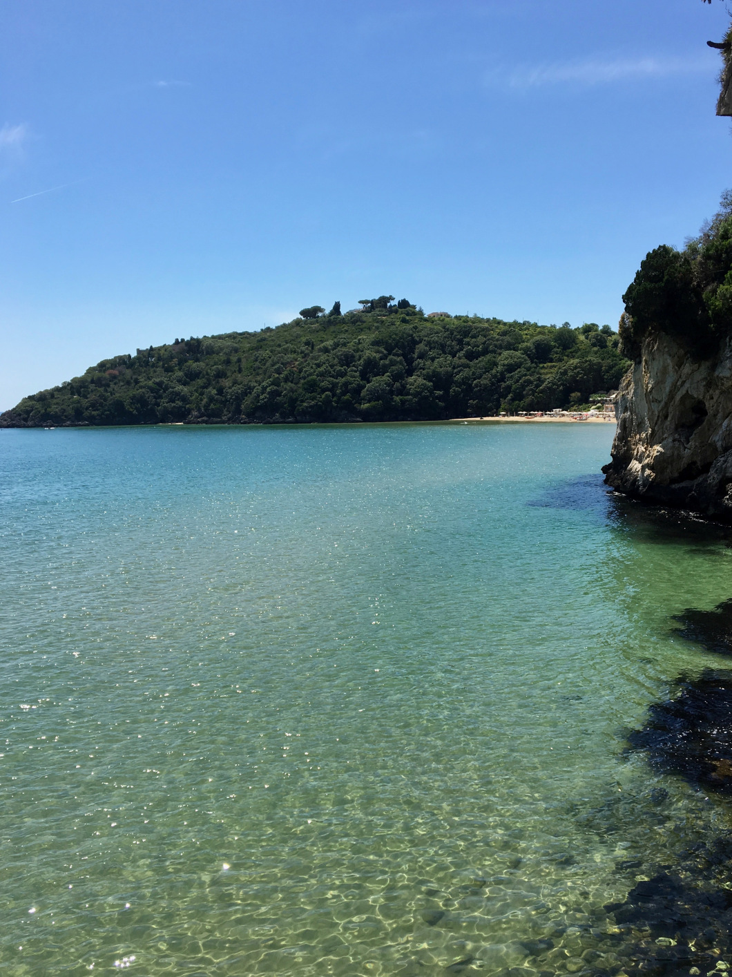 mare e vegetazione - mare a Sperlonga e Gaeta